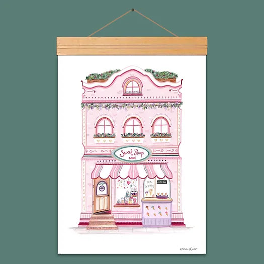 Zenti Designs Sweet Shop Art Print