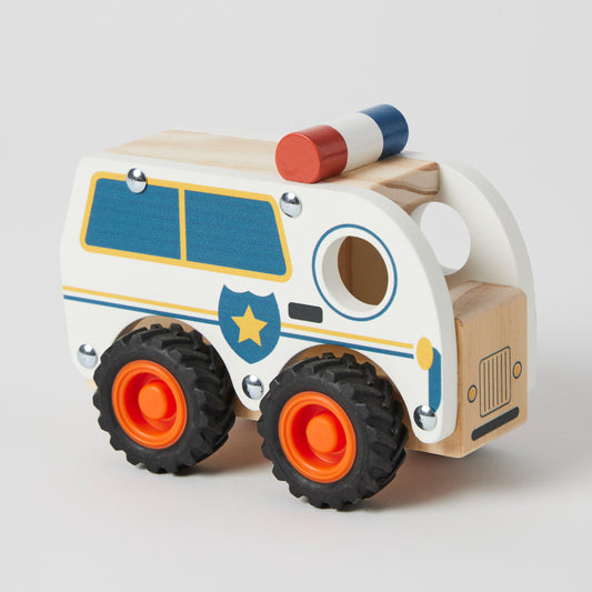 Zookabee Wooden Police Car