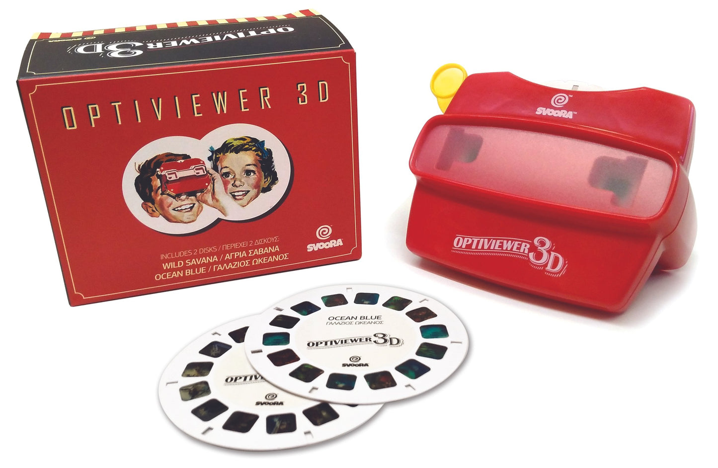 3D Optiviewer with 2 Reels