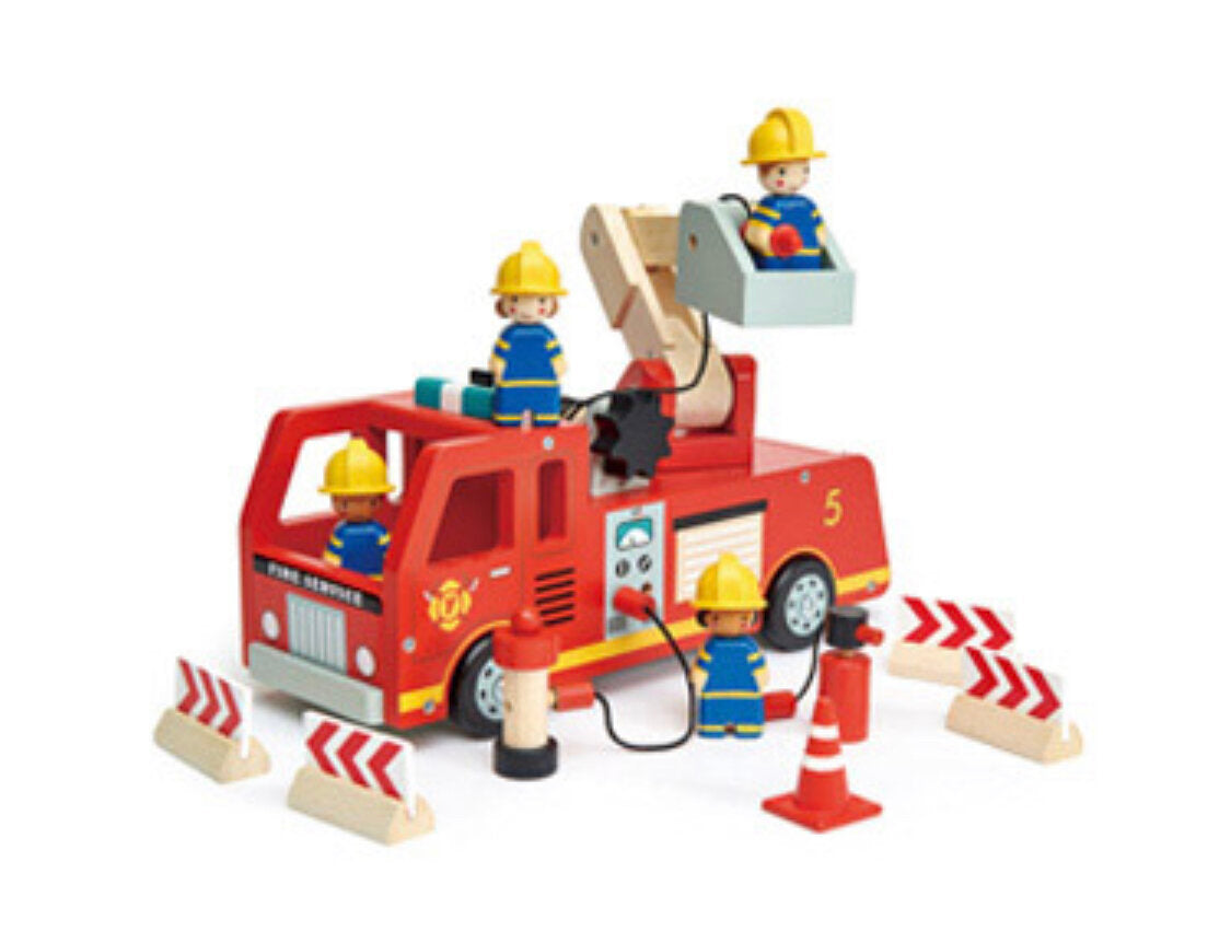 Tender Leaf Toys Fire Engine