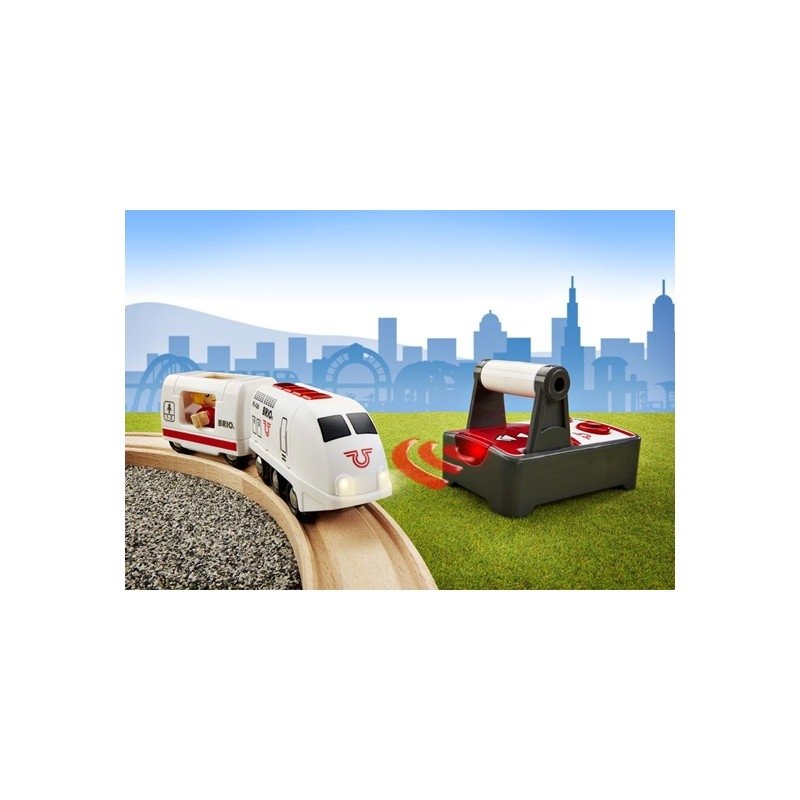 Brio rc hot sale travel train