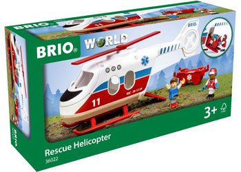 BRIO Rescue Helicopter 4 pieces