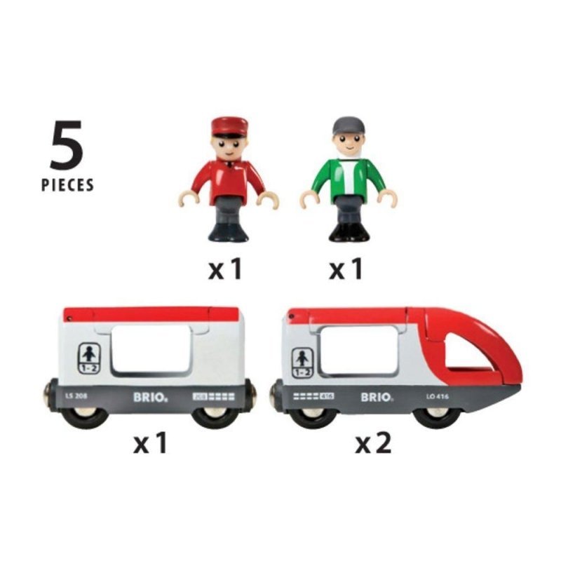 BRIO Travel Train 5pc