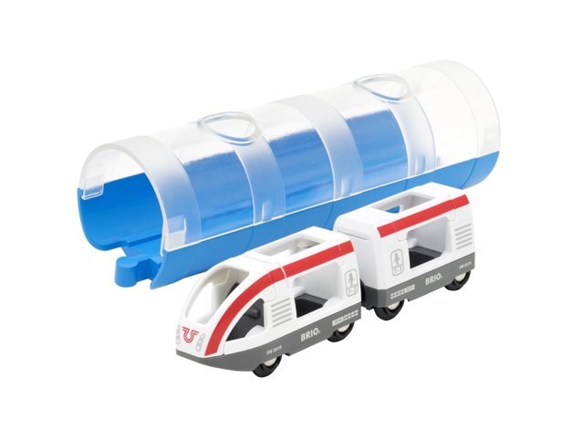 BRIO Travel Train and Tunnel 3 Pieces