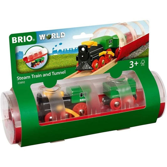 BRIO Tunnel and Steam Train