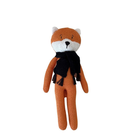 ES Toys Eco Knitted Fox Rattle
