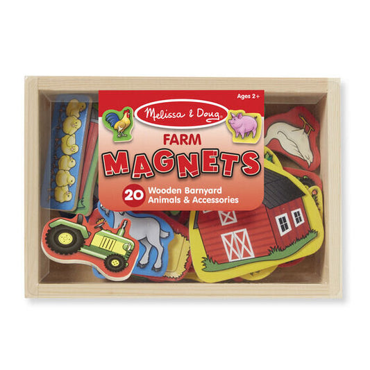 Melissa & Doug Wooden Farm Magnets