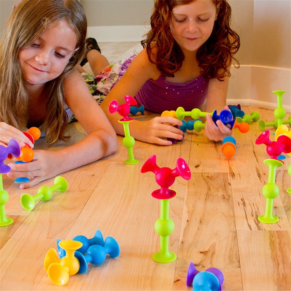 Fat Brain Toy Co Squigz Starter Set