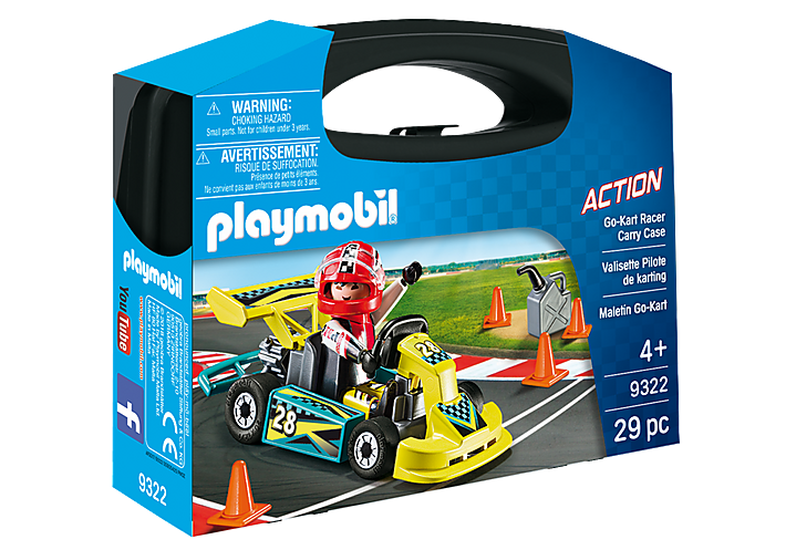PlayMobil Go Kart Racer Carry Case