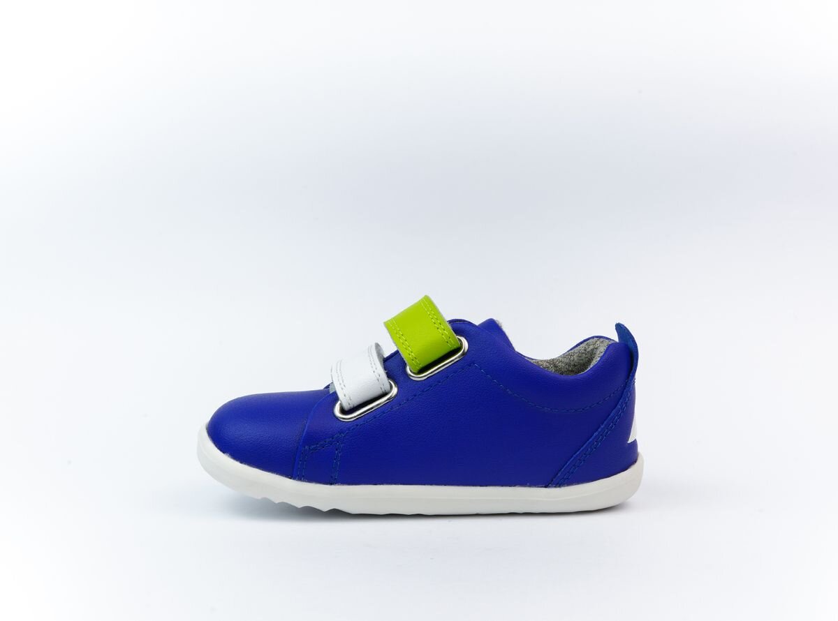 Bobux Switch Blueberry (Lime and White) Grass Court Shoe