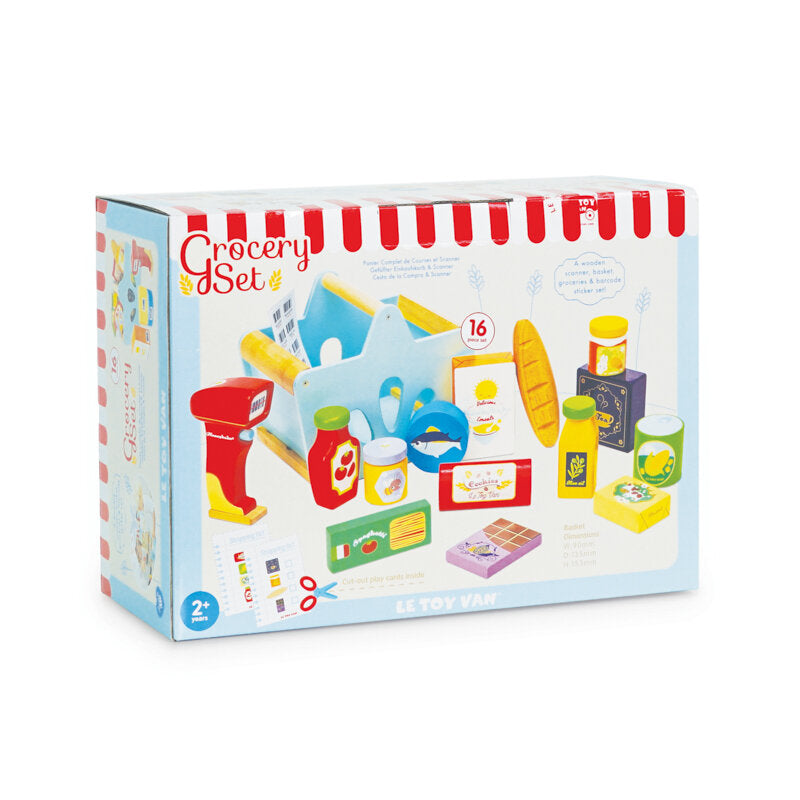 Le Toy Van Groceries & Scanner Set