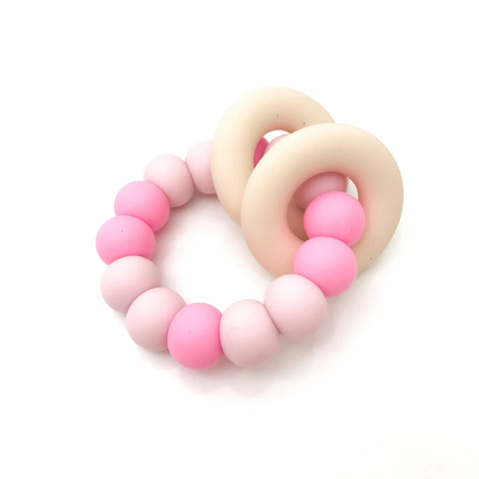 One. Chew. Three. Gummi Silicone Teether