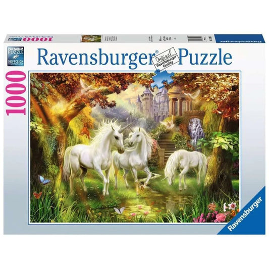 Ravensburger 1000pc Unicorns In The Forest Jigsaw Puzzle