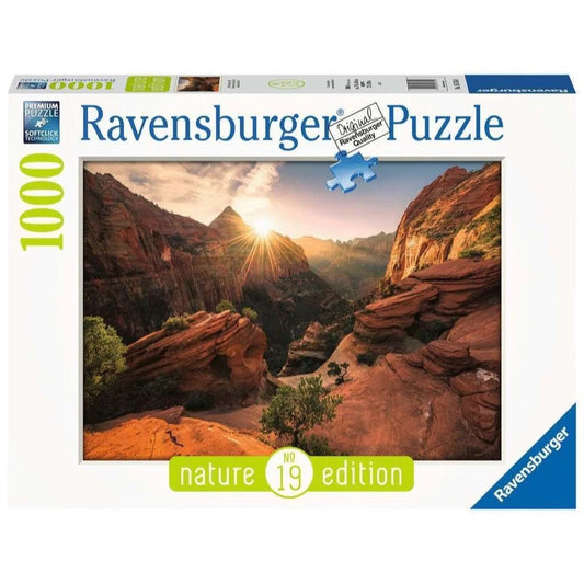 Ravensburger 1000pc Jigsaw Puzzle Zion Canyon USA