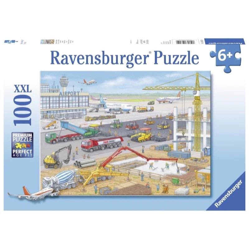 Ravensburger 100pc Jigsaw Puzzle Airport Construction Site