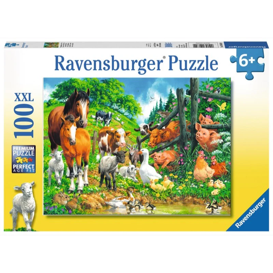 Ravensburger 100pc Jigsaw Puzzle Animals Get Together