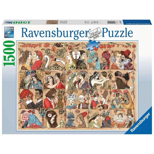 Ravensburger 1500pc Love Through The Ages Jigsaw Puzzle