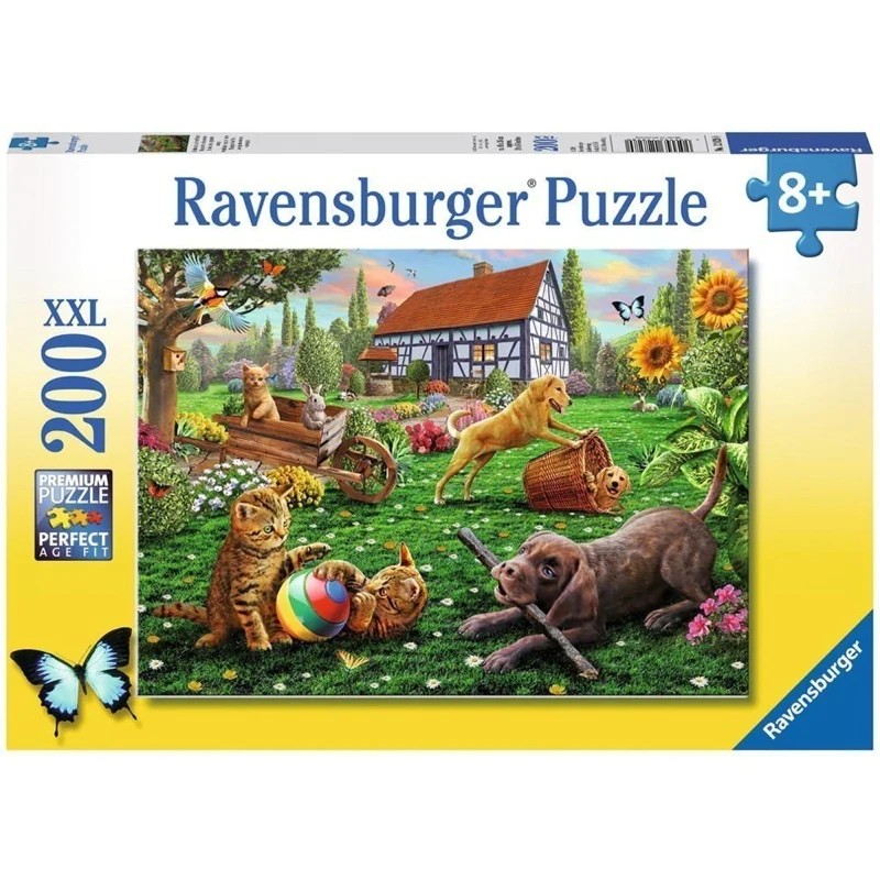 Ravensburger 200pc Jigsaw Puzzle Playing in the Yard