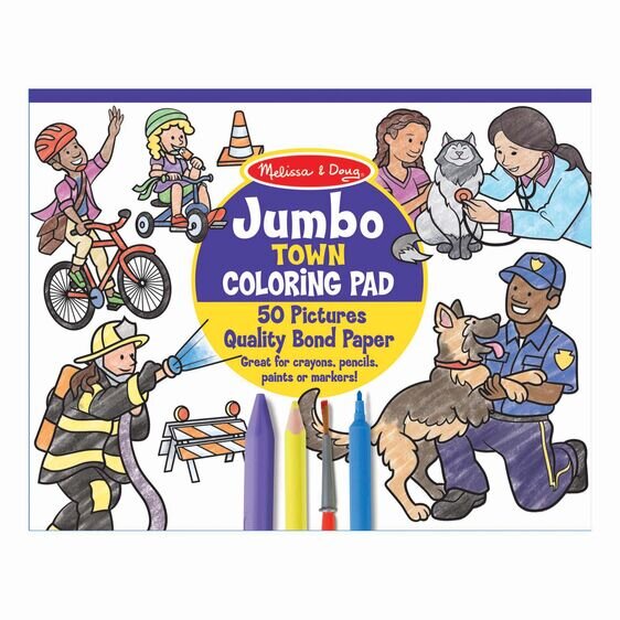 Melissa & Doug Jumbo Colouring Pad