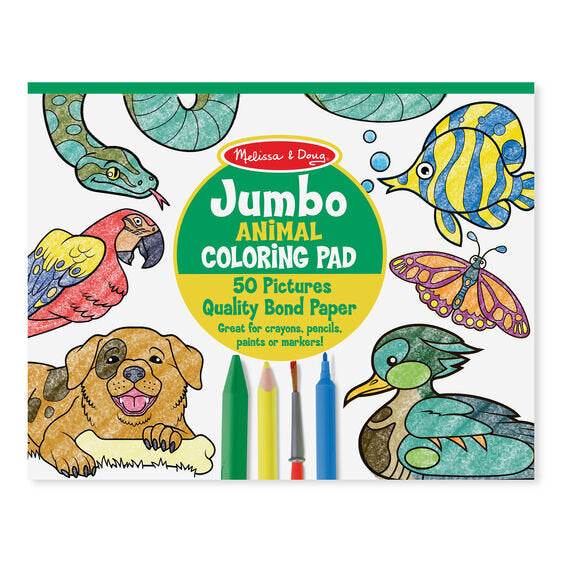 Melissa & Doug Jumbo Colouring Pad