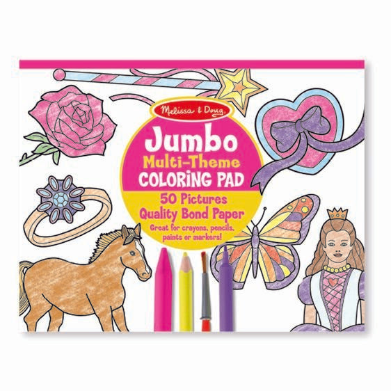 Melissa & Doug Jumbo Colouring Pad