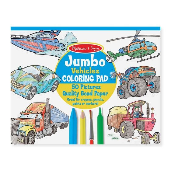 Melissa & Doug Jumbo Colouring Pad