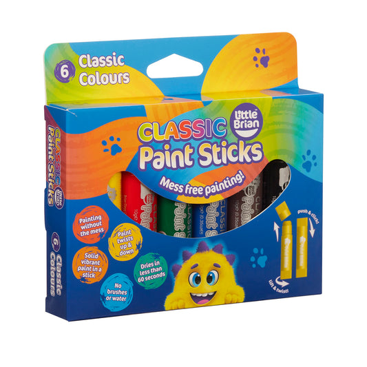 Little Brain Paint Sticks - 6 pk