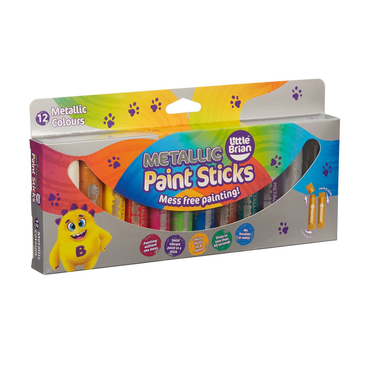 Little Brian Paint Sticks - 12pk
