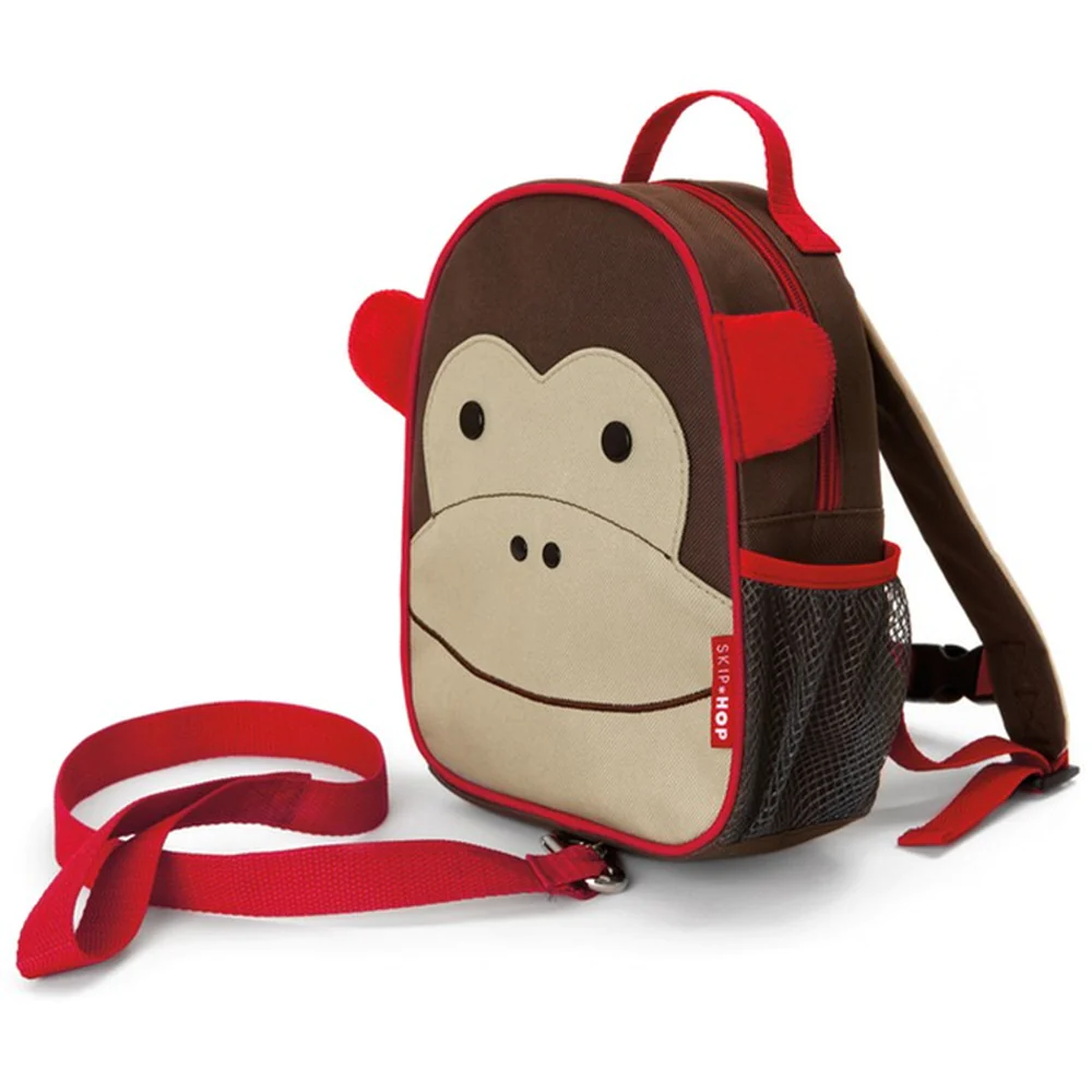 Skip Hop Mini Backpack with Reins Monkey
