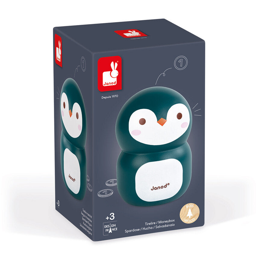 Janod Money Box Penguin