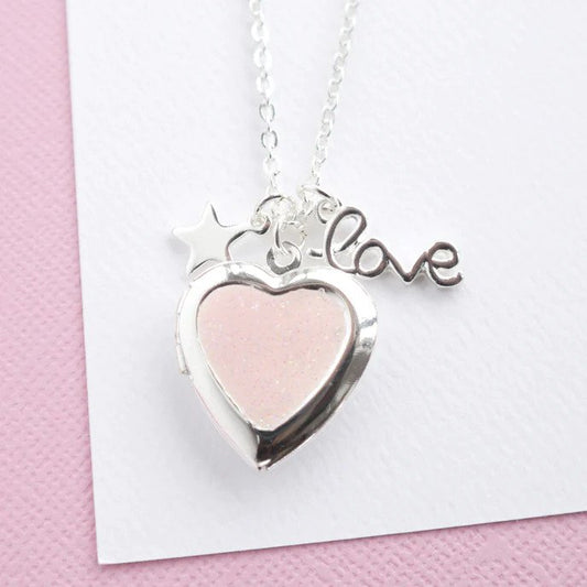 Lauren Hinkley Love Heart Locket Necklace