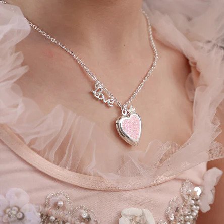 Lauren Hinkley Love Heart Locket Necklace