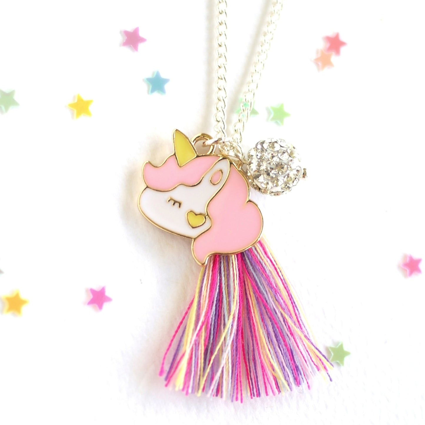 Lauren Hinkley Rainbow Unicorn Necklace