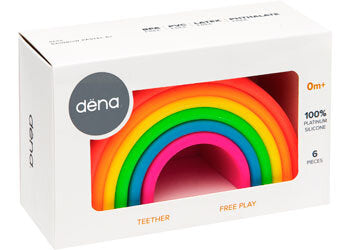 DENA Toys Neon Rainbow 6pc