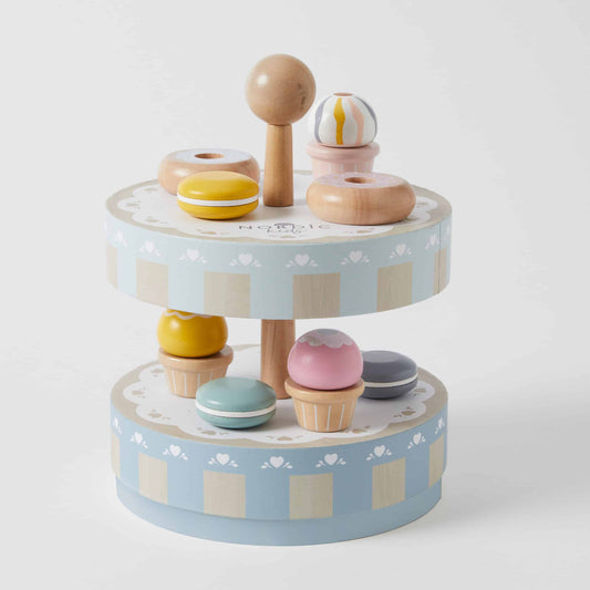Nordic Kids Wooden Cake Stand
