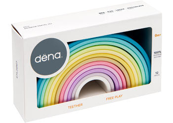 DENA Toys Pastel Rainbow 12pc