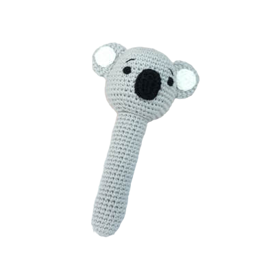 Petite Vous Crochet Hand Rattle Koala