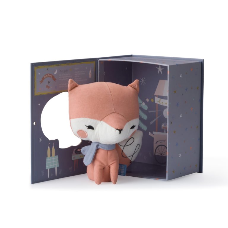 Picca LouLou Pink Fox In Gift Box