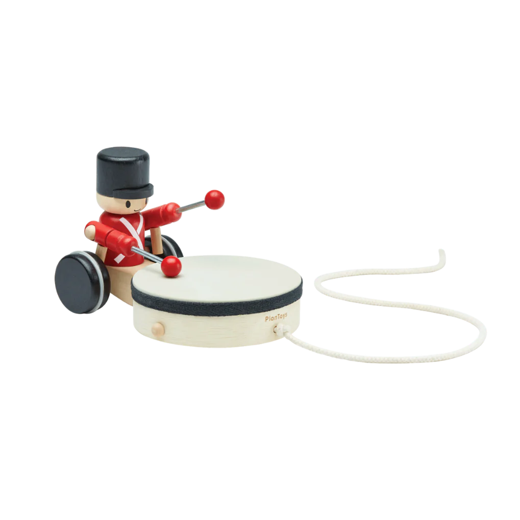 PlanToys Pull Along Drummer