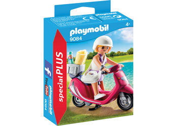 PlayMobil Beachgoer with Scooter
