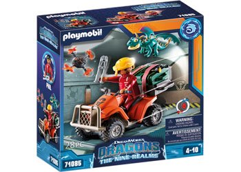 PlayMobil Dragons The Nine Realms Icaris Quad with Phil