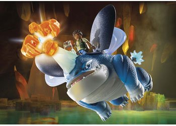 PlayMobil Dragons The Nine Realms Plowhorn and D'Ange