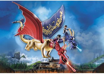 PlayMobil Dragons The Nine Realms Wu and Wei with Jun