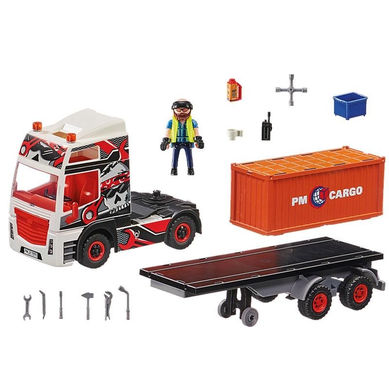 PlayMobil Truck with Cargo Container