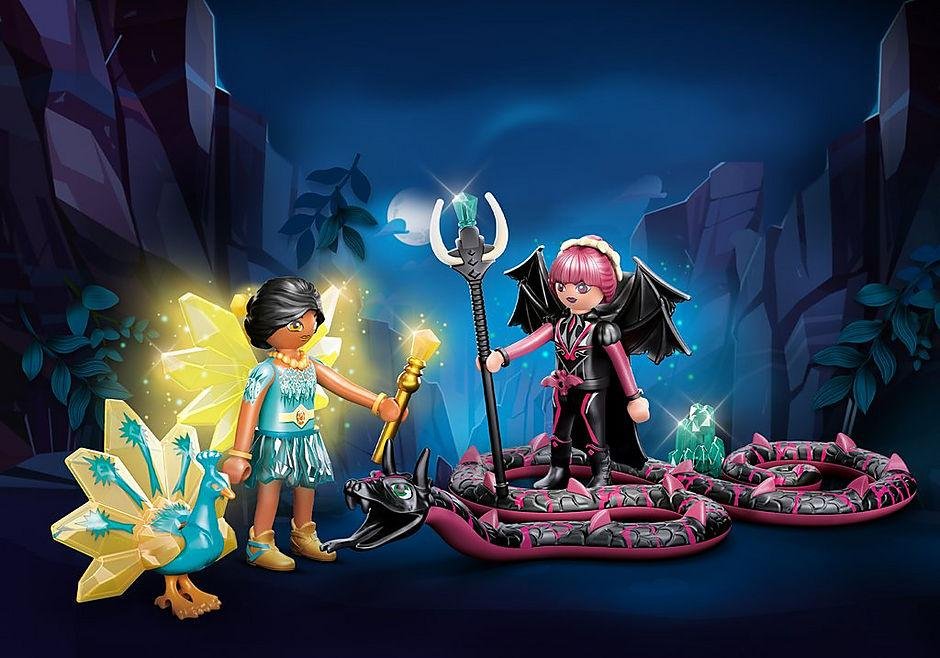 PlayMobil Crystal Fairy with Bat Fairy