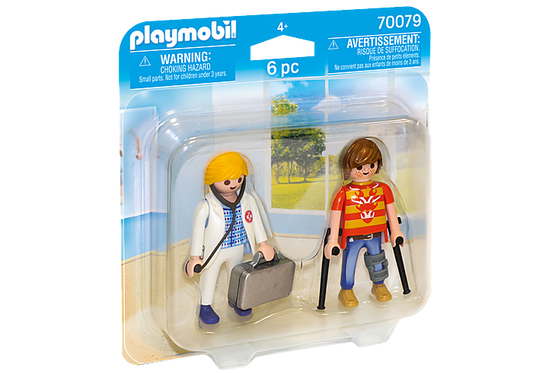 PlayMobil Doctor and Patient