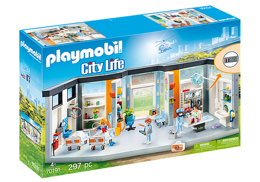 PlayMobil Furnished Hospital Wing