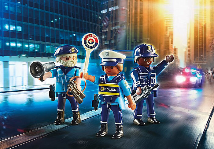 PlayMobil Police Figure Set