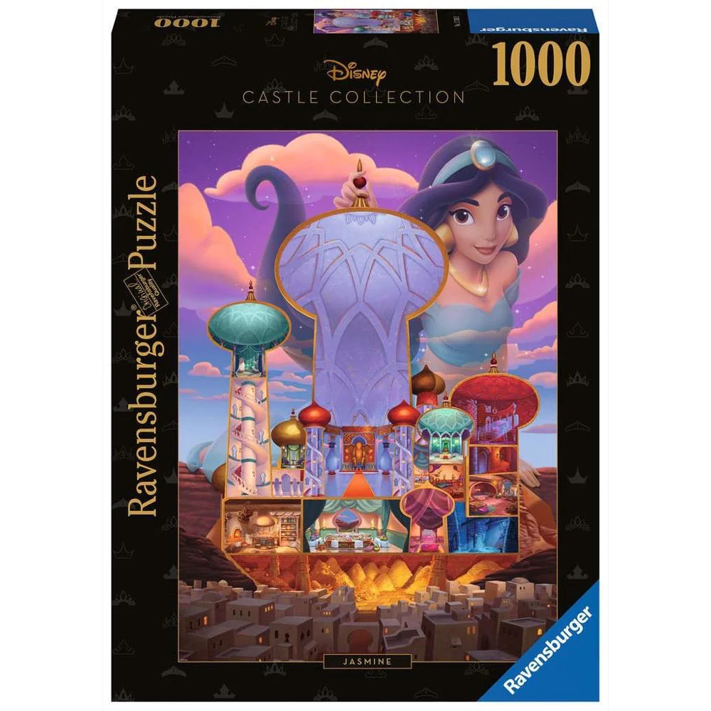 Ravensburger Jigsaw Puzzle 1000pc Disney Castles Jasmin