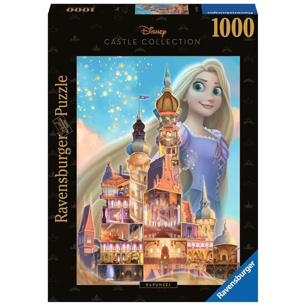 Ravensburger Jigsaw Puzzle 1000pc  Disney Castles Rapunzel